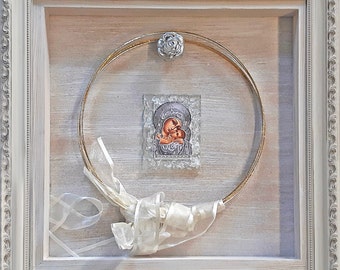 Stefanothiki/ wedding crown case ships from USA