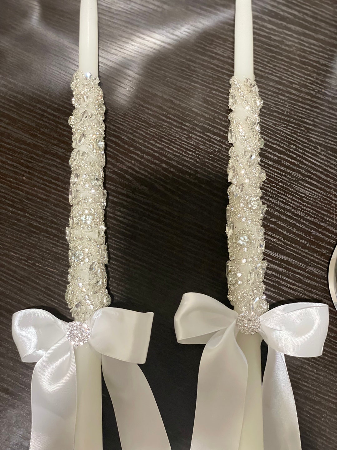 Greek Wedding Candles Etsy