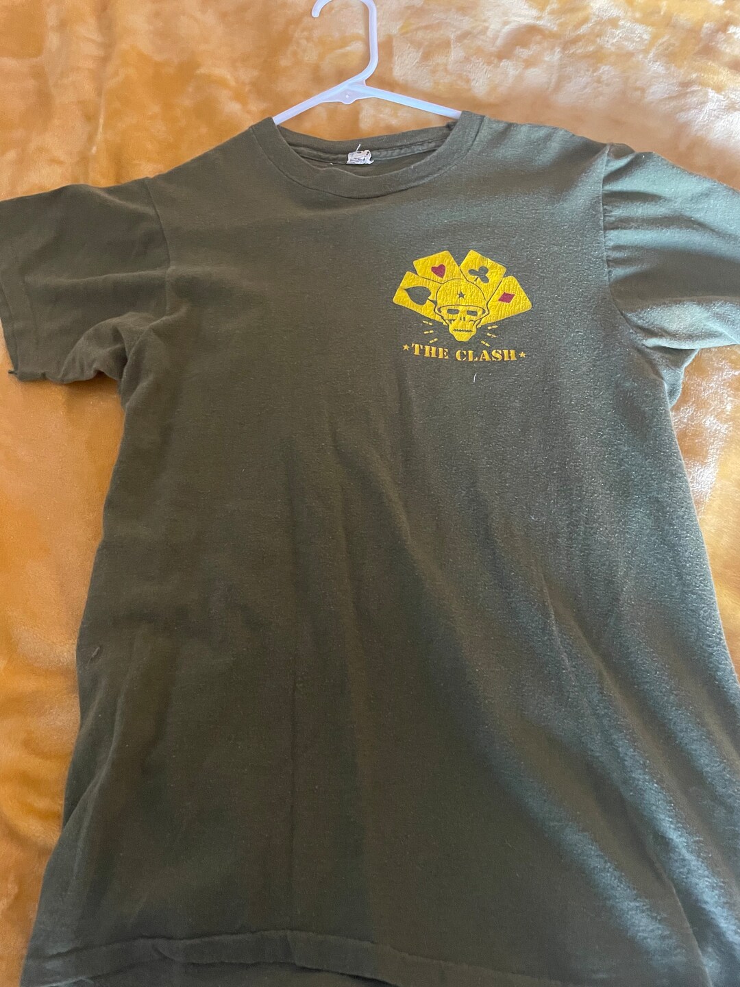 ミュージシャン THE CLASH COMBAT ROCK NOT FOR SALE TEE/M The Clash Combat Rock Vintage Tee - Etsy