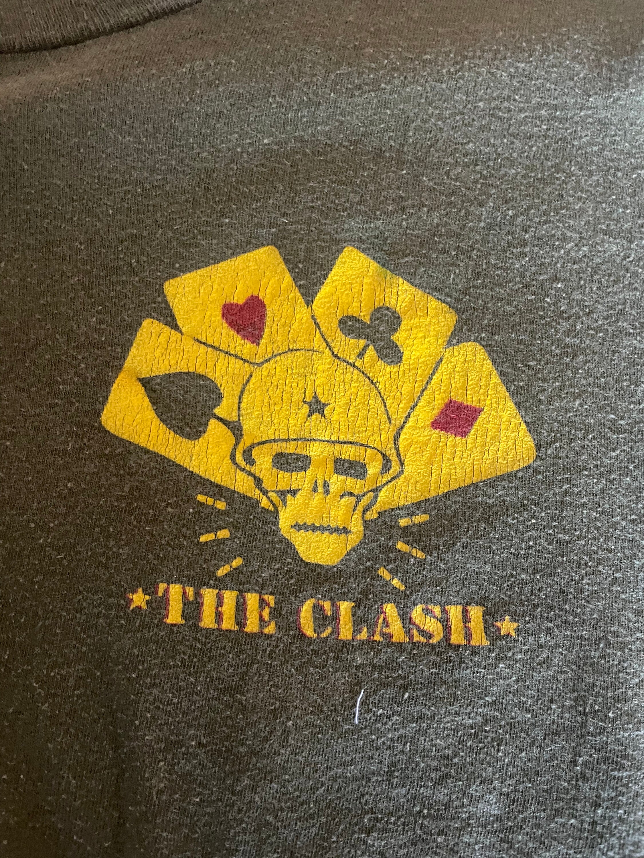The Clash Combat Rock Vintage Tee - Etsy