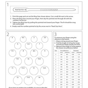 Quick Download for Figuring out your Ring Size