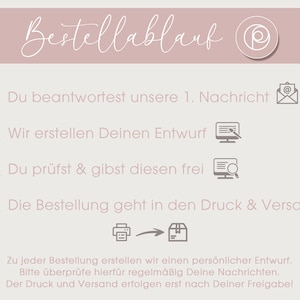 Rezeptordner personalisiert "Elena", Rezepte, Ordner A5 oder A4, Geschenk, beste Freundin, Geburtstag, Weihnachtsgeschenk, Leinen, Beige bild 2