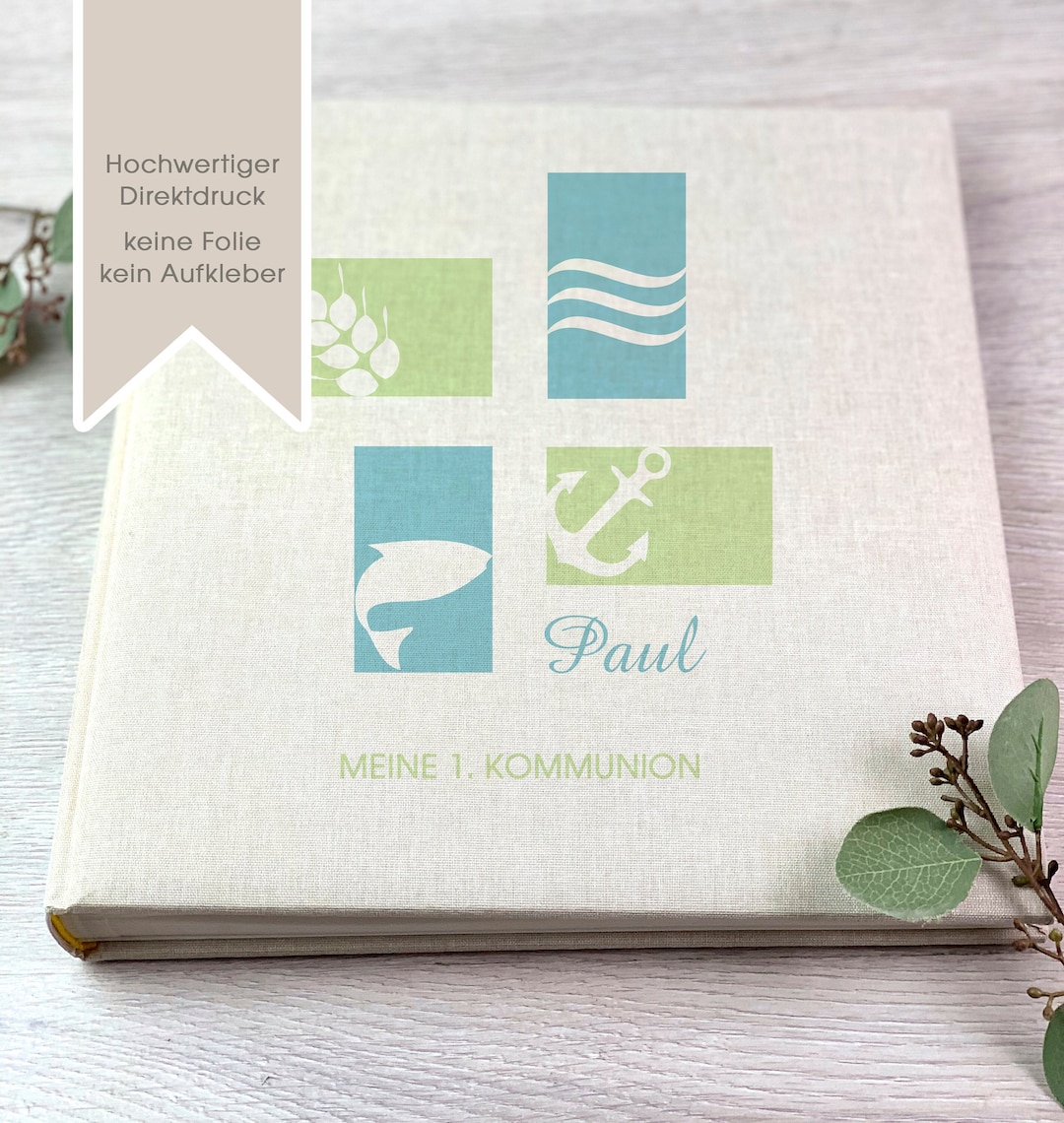 Fotoalbum Personalisiert Kind Erinnerungsalbum Taufe - Etsy