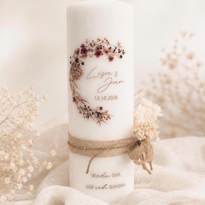 Kerzenständer beige