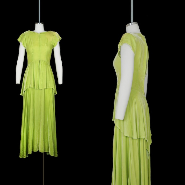 1940s Evening Gown - Etsy