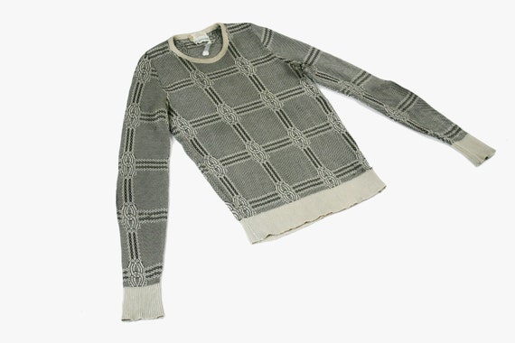 Vintage 1970's Gucci Sweater - Cashmere Silk - Ho… - image 2