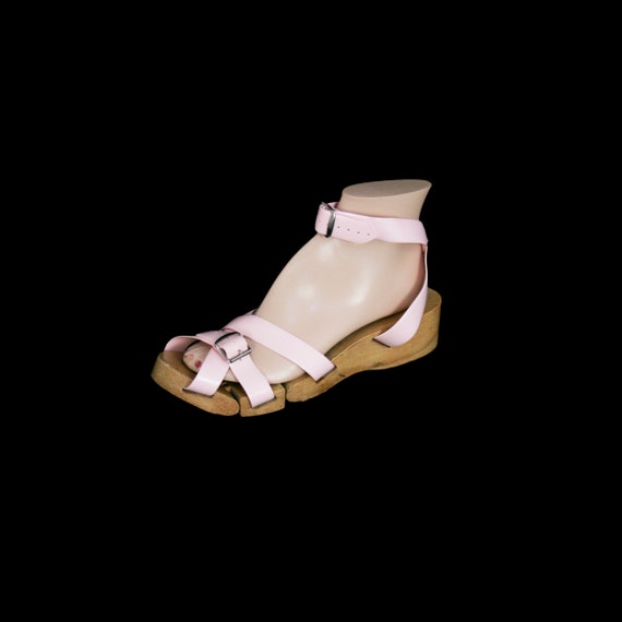 Vintage 1950's Flexiclogs - Baby Pink - Rare - Wo