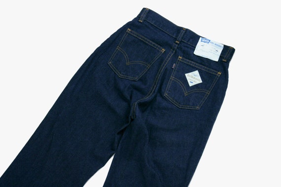 Vintage 1970s Levis Jeans - Slim Fit - Minimal - … - image 4