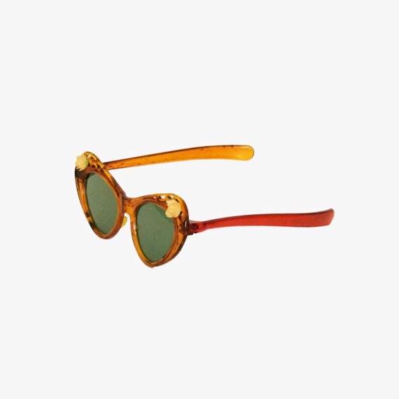 Tortoise Vintage Small Cat Eye sunglasses s-l400.jpg main image 3