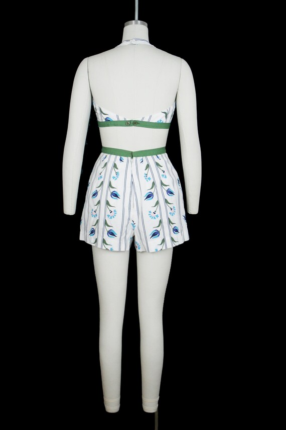 RARE Vintage 1950s Carolyn Schnurer Playsuit - Bi… - image 2