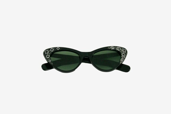 Vintage 1950's Foster Grant Cat Eye Sunglasses - F