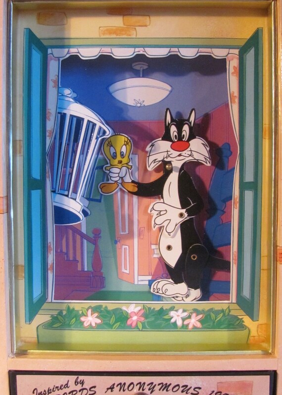 Looney Tunes Wb Sylvester Cat Tweety Bird Animated Talking Cuckoo Wall Clock 479439994 Cuckoo Looney Tunes Tweety