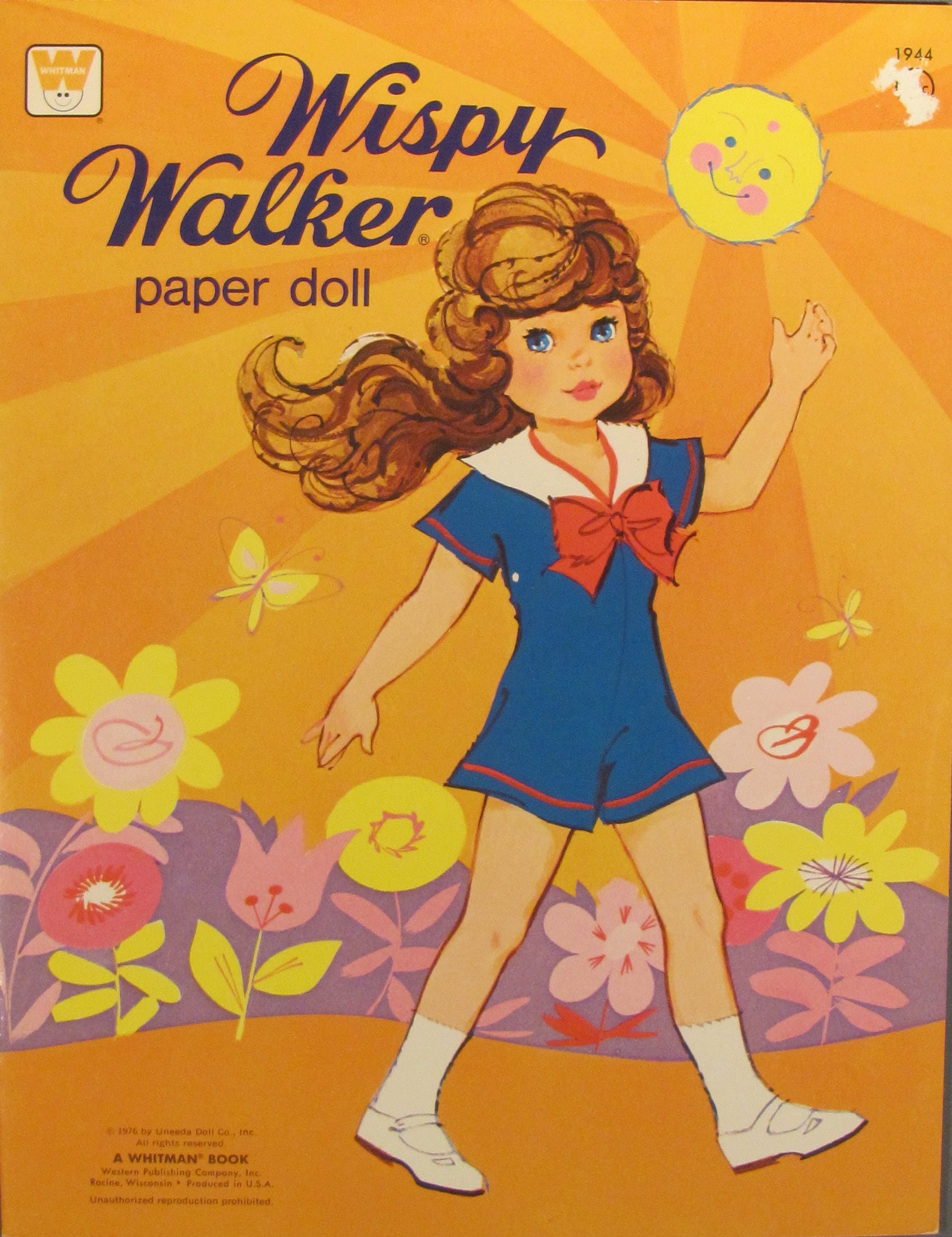 vintage wispy walker doll
