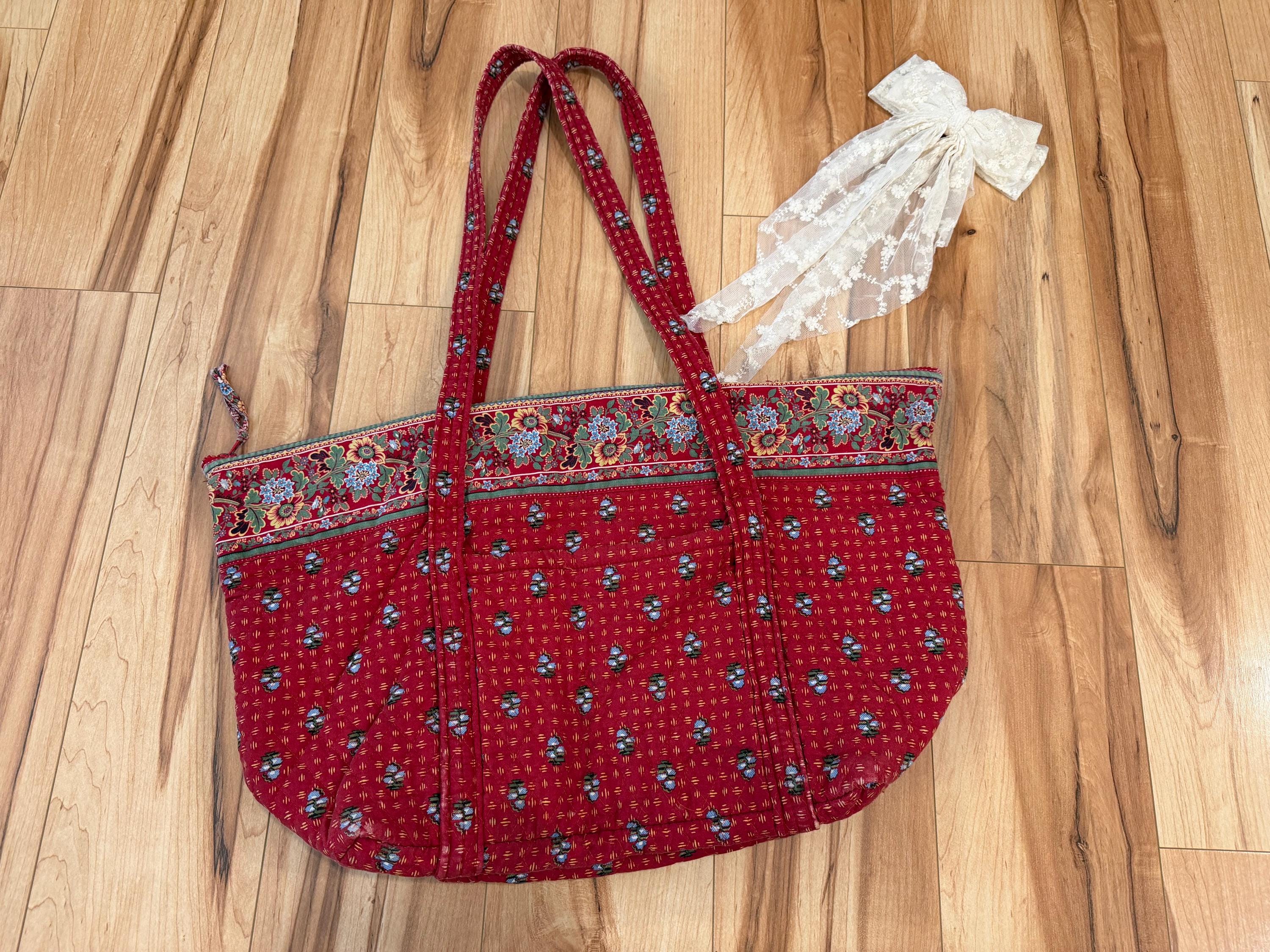 Vera Bradley ワイキキ限定 キルティング ペイズリー トートバッグ 