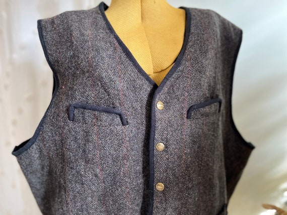 XL- Vintage 1990s Woolrich Wool Blend Cardigan Ve… - image 2