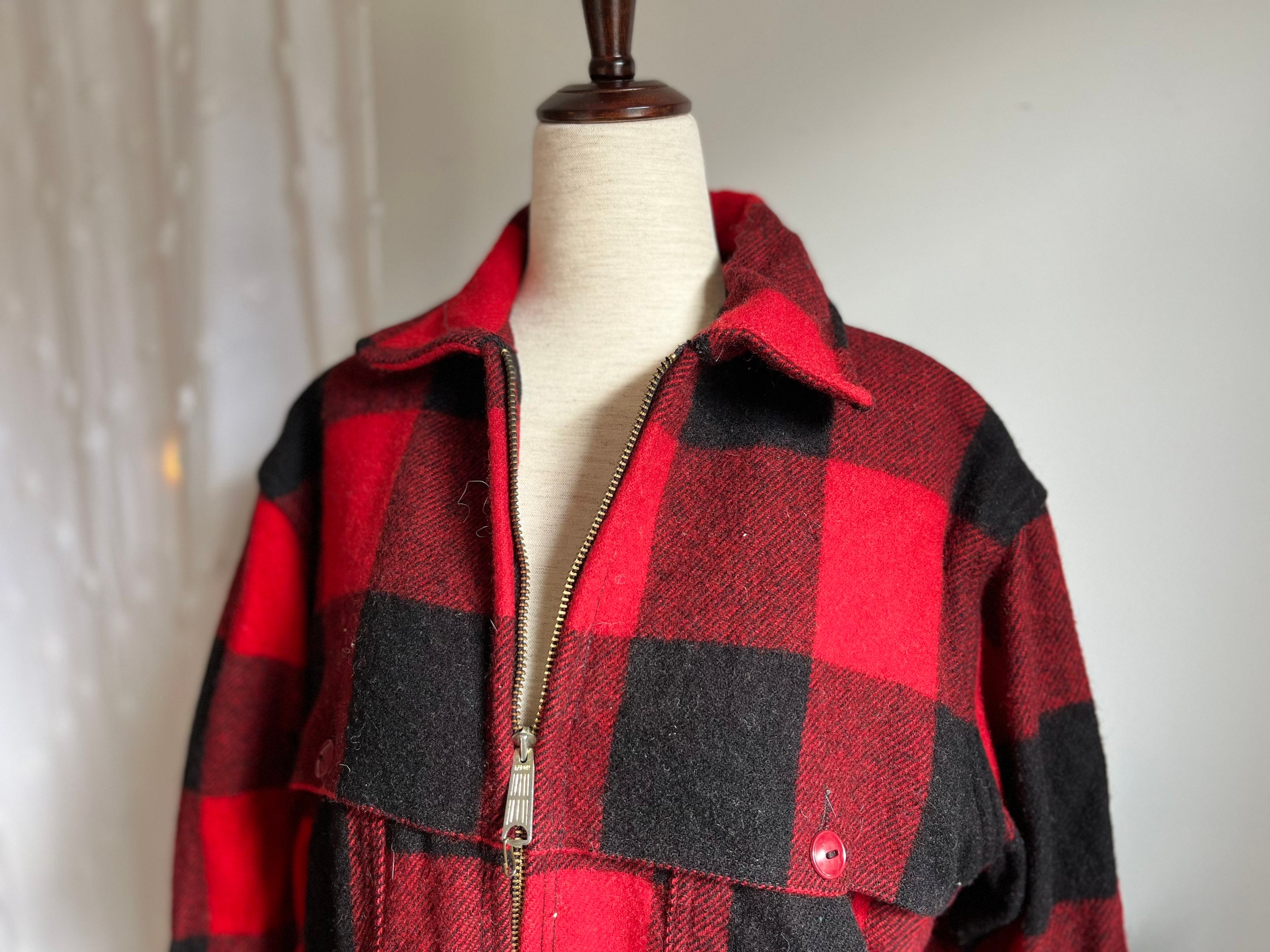 WOOLRICH ウールジップジャケット　80年代 MADE in USA 80s USA製 Woolrich ウールリッチ ウールジャケット ブルゾン