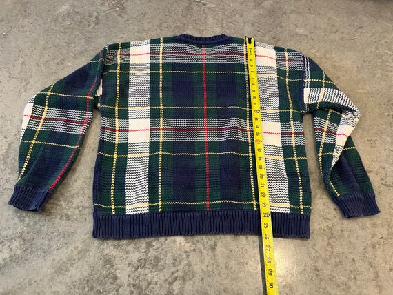 XL- Vintage Plaid Grandpa/Dad Pullover Sweater | … - image 4
