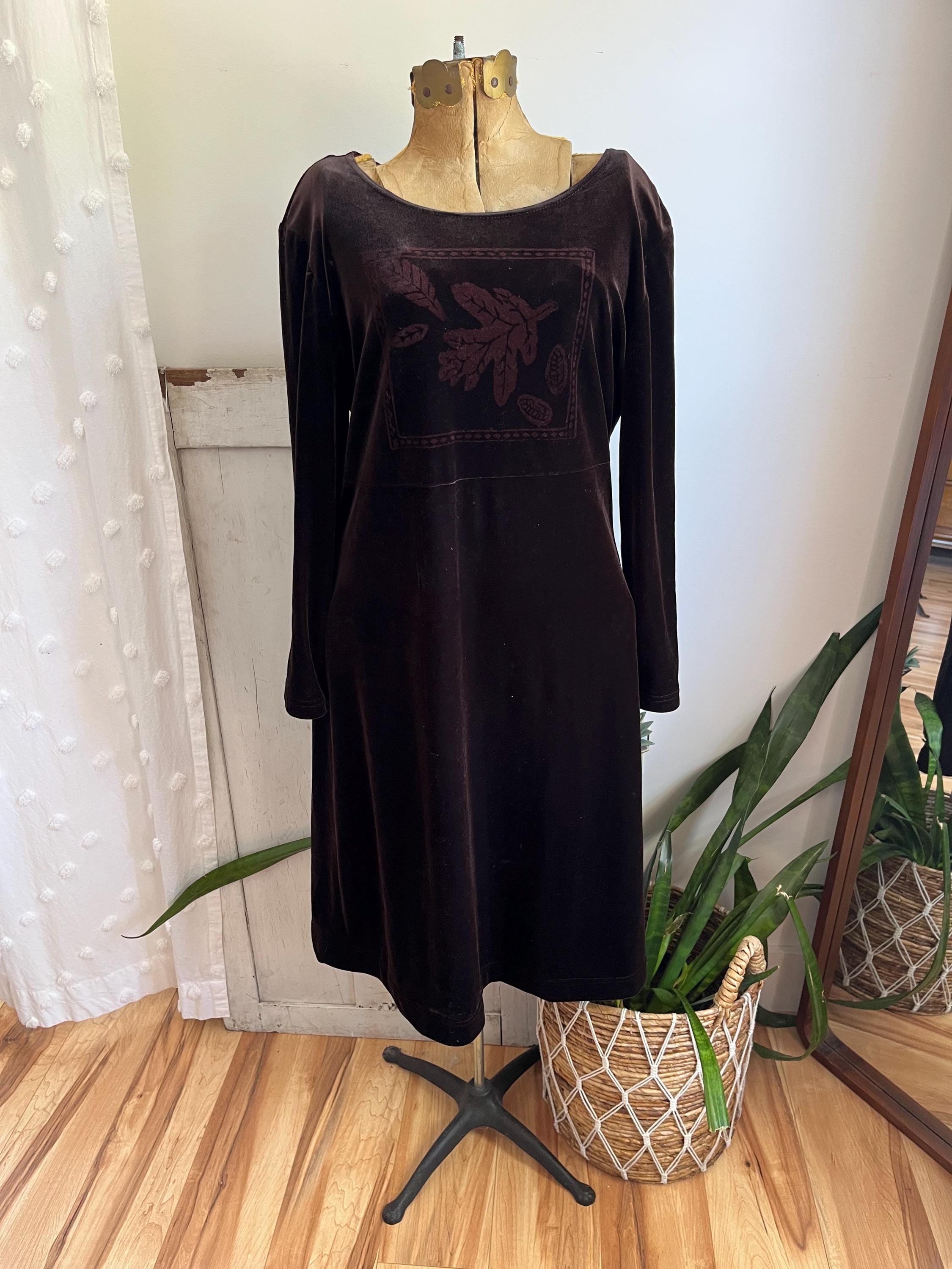 90s Autumn Dress - Etsy 90s Autumn Dress - Etsy