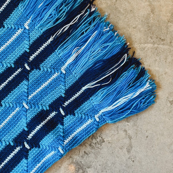 Aztec Crochet Blanket Pattern Etsy