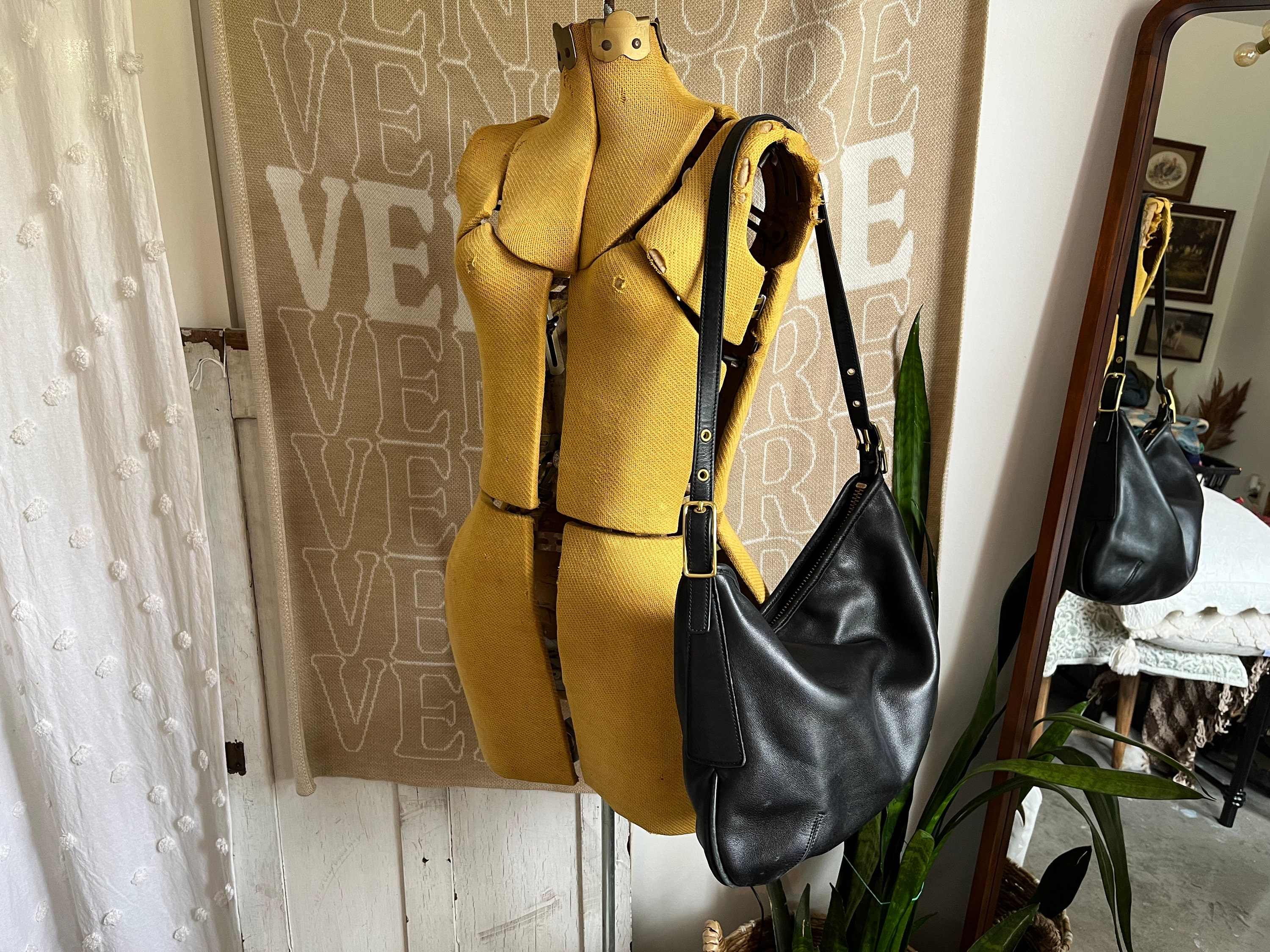 Vintage 2000 Y2K Coach #9213 Legacy East Medium Hobo Shoulder Bag