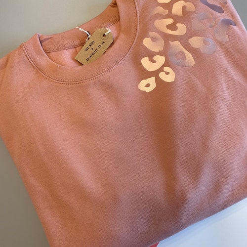 Womens Leopard Sweatshirt Womens 