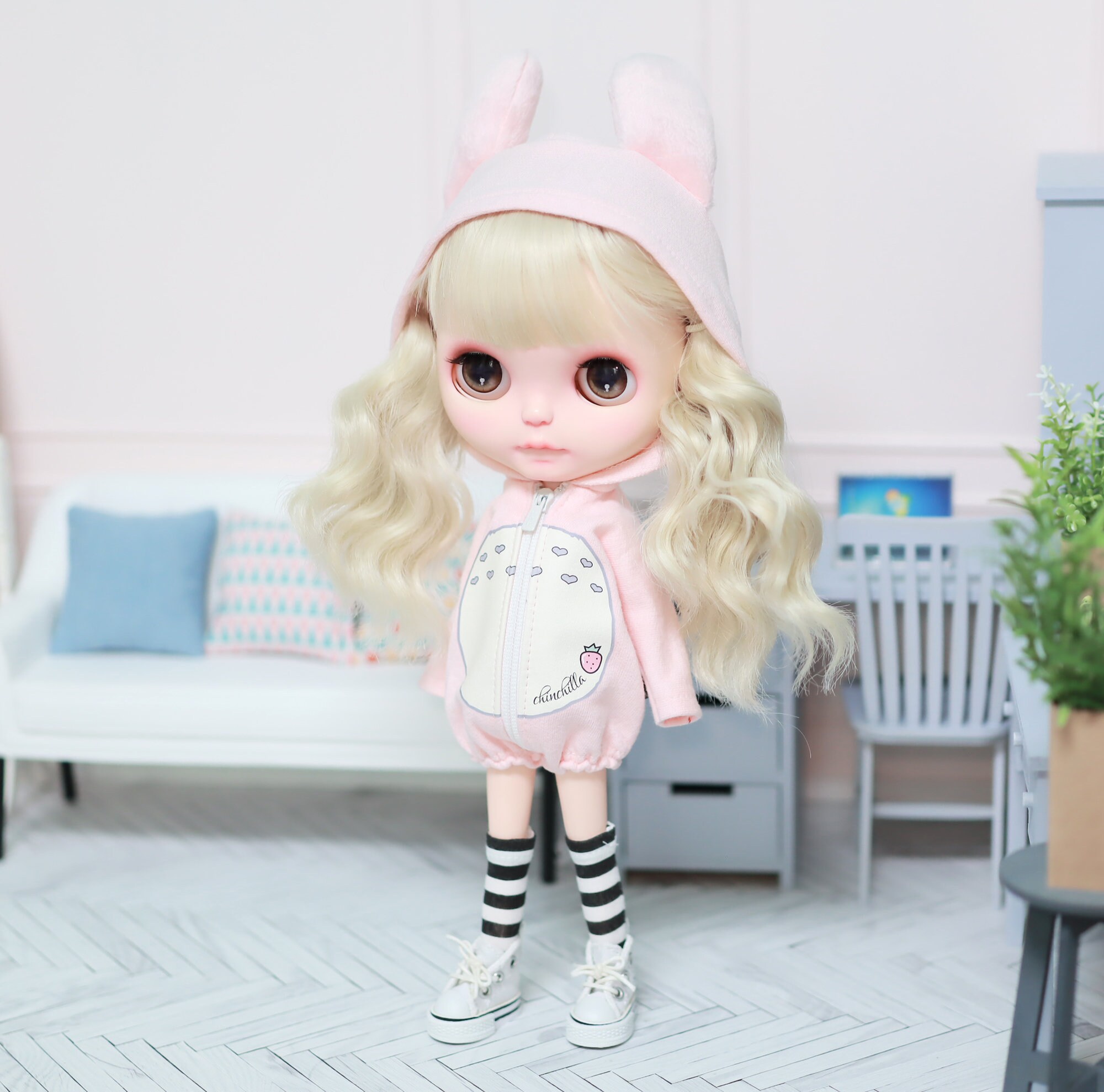 Chinchilla doll discount