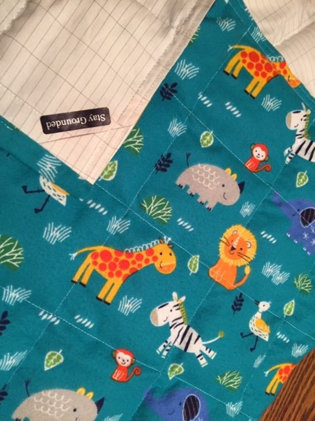 6 Lb WEIGHTED Grounding/earthing Blanketthrow. Cotton Flannel Etsy