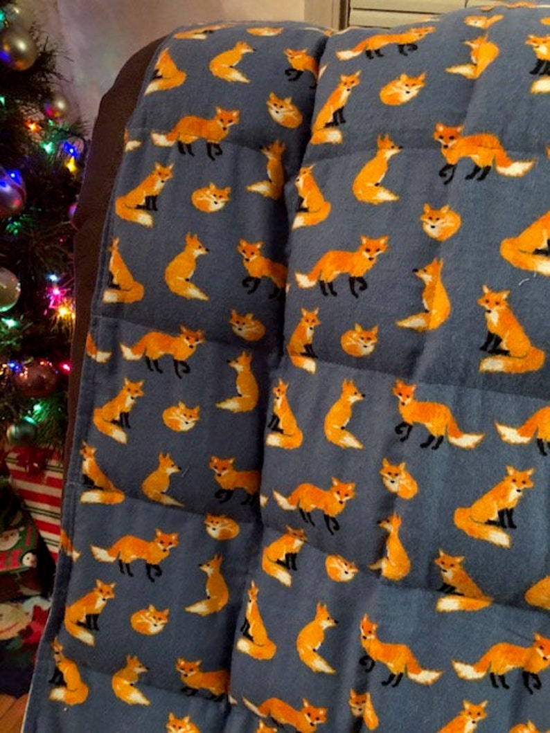 12.5 Lb WEIGHTED Grounding/earthing Blanketthrow. Cotton Etsy