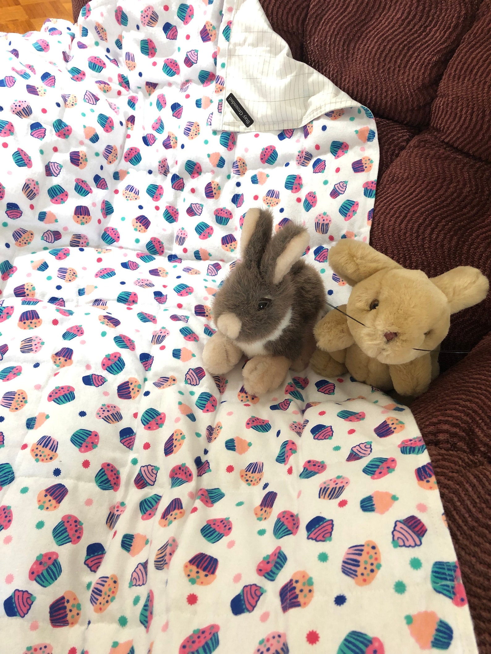 5 lb WEIGHTED GROUNDING/earthing BLANKETThrow. Cotton with Etsy