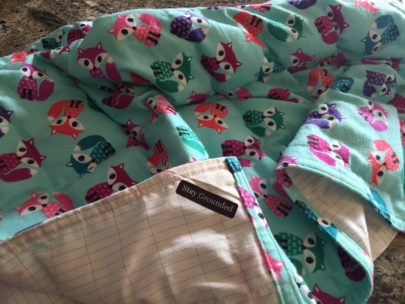 6 1/2 Lb WEIGHTED Grounding/earthing Blanketthrow. Cotton Etsy