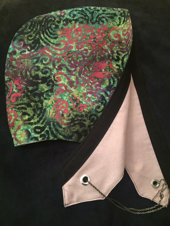 Hand crafted festival hood Custom Festival Hood – Chromatiicat main image 4
