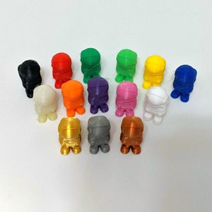Astronauts - 15 colors to choose from for Terraforming Mars Board Game