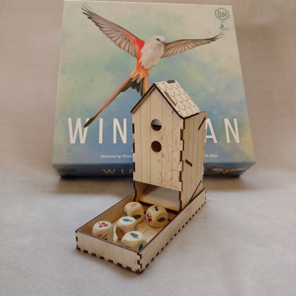 Wingspan Dice Tower Etsy