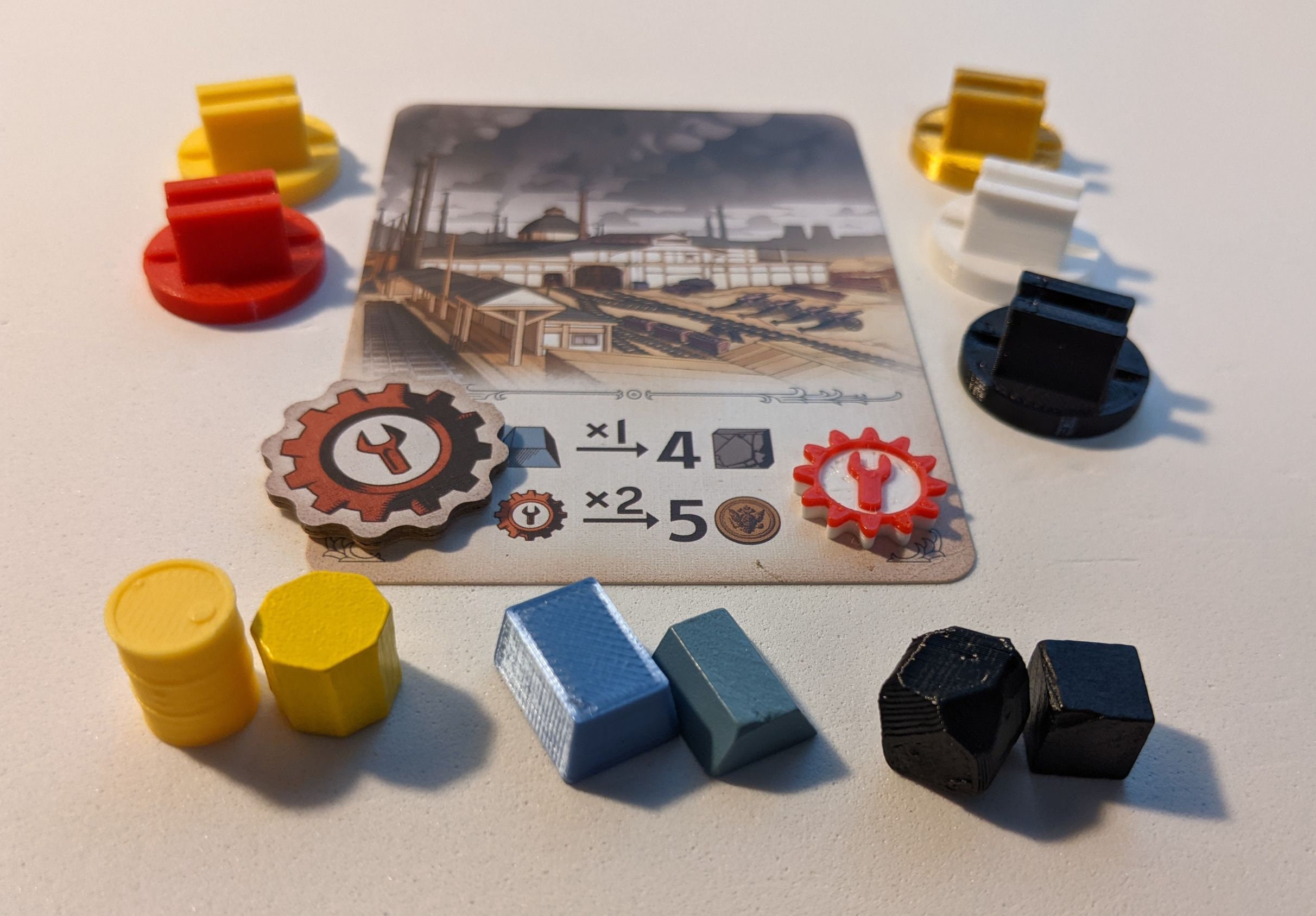 Token Upgrades for FURNACE Board Game Etsy Canada