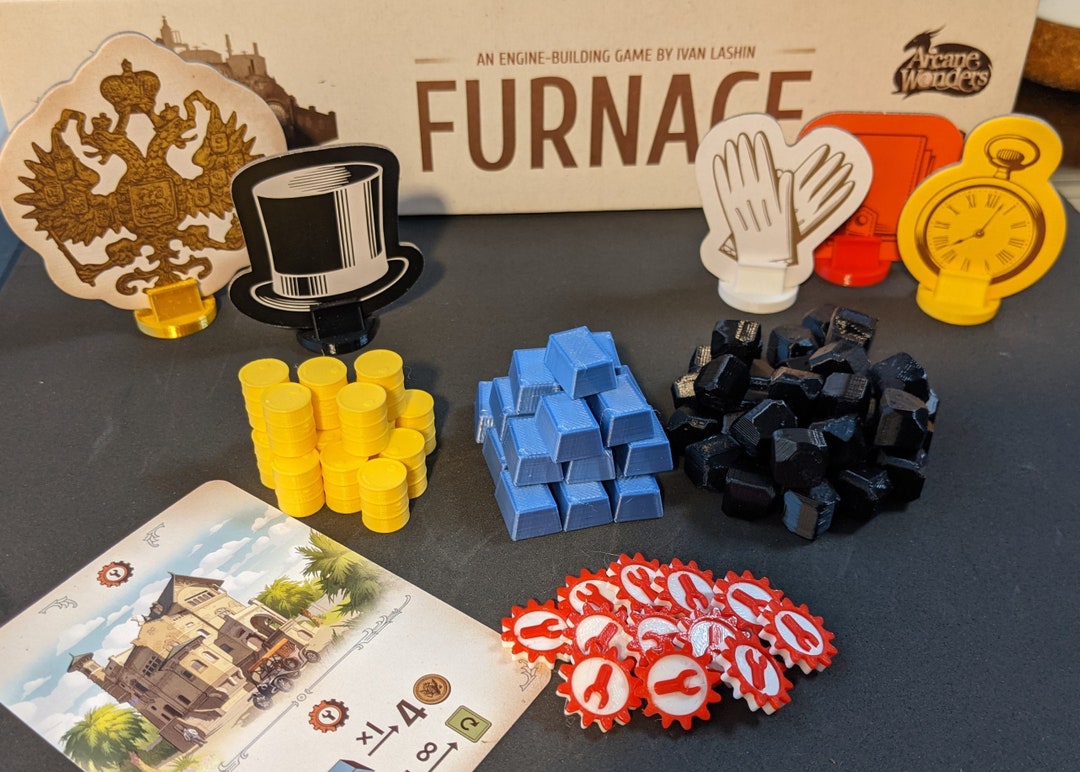 Token Upgrades for FURNACE Board Game Interbellum Expansion Packs