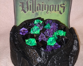 Upgraded Cauldron and Tokens for Villainous Game - NEW LED light add-on
