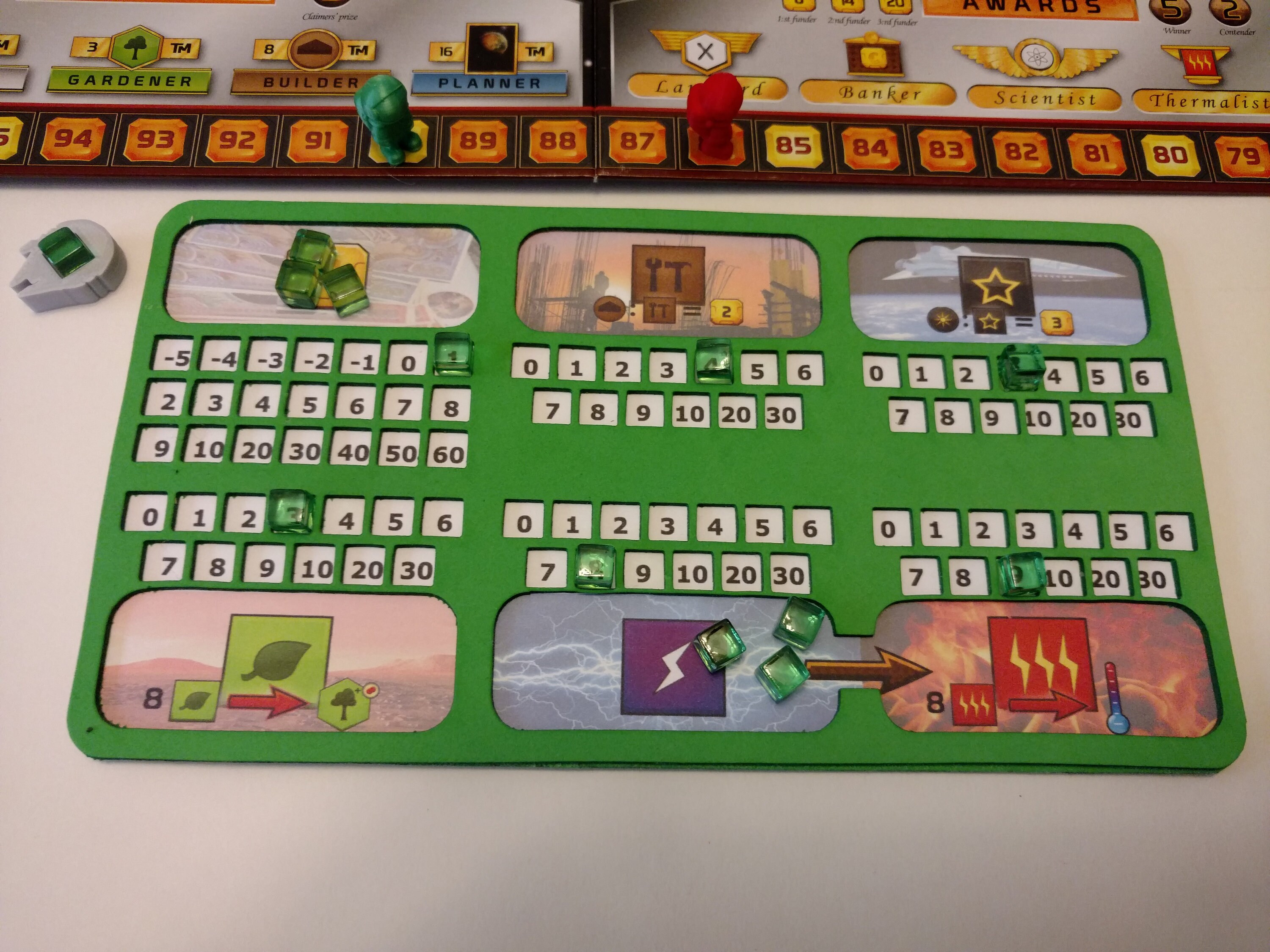 5 IMPROVED Terraforming Mars Player Mats Dual Layer Etsy