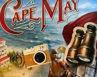 Cape May game upgrades - 1 vintage camera first player marker