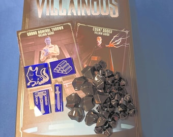 Star Wars Villainous Game - Upgrades for Intimidation & Artifacts from Cold Tactics expansion