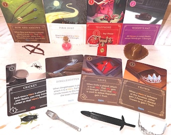 SET 2: Upgrade your Villainous Experience (a 12-piece set of card markers)