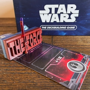 NEW! Upgraded 3d Force Marker for Star Wars: The Deckbuilding Game