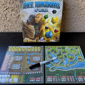 Dice Kingdoms of Valeria – d4 D.I.C.E. Review – The Friendly