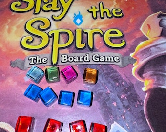 Slay the Spire -- Player board cubes so you won&#39;t run out of red cubes (unofficial)