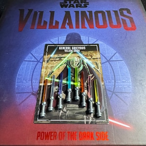 Star Wars Villainous: Set of 8 Mini Light Sabers Upgrades