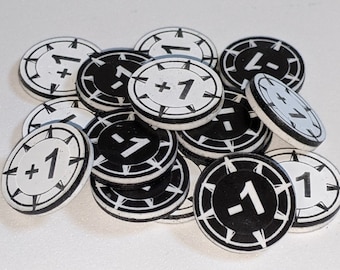 Upgraded Strength Tokens (20) for Disney Villainous board game