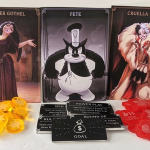 Perfectly Wretched Token Upgrades: Mother Gothel, Pete and Cruella