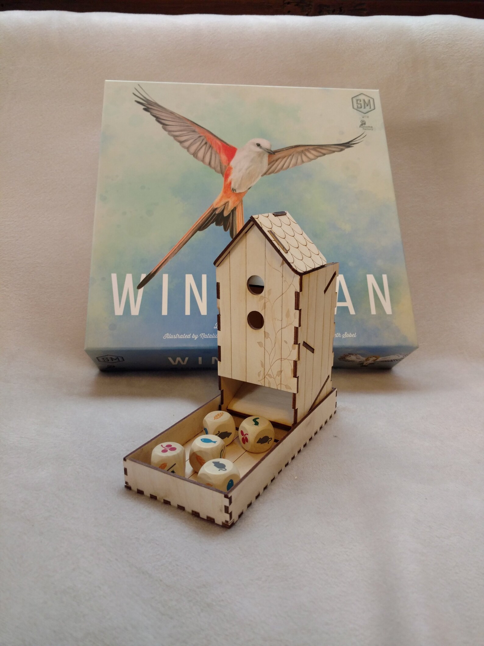 Bird House Dice Tower for Wingspan and Other Games Etsy