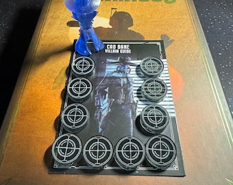 Star Wars Villainous: Cad Bane Target Token Upgrades (10 count)