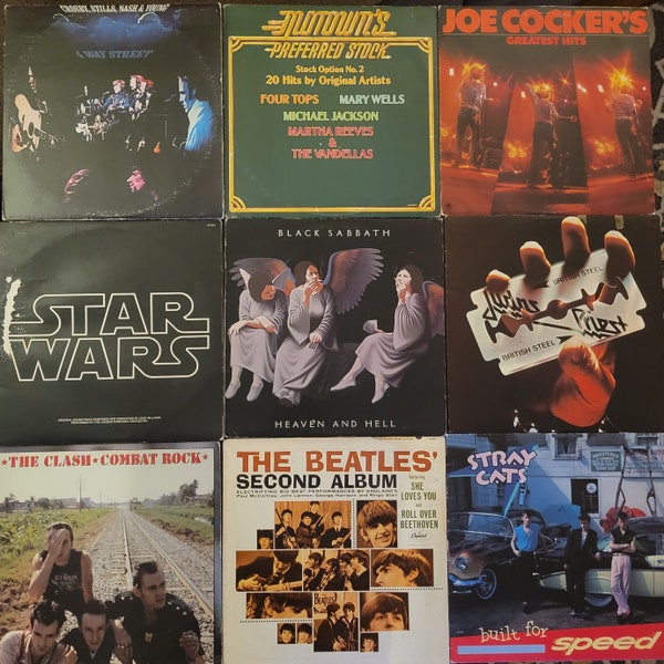 Used Vinyl Records Etsy