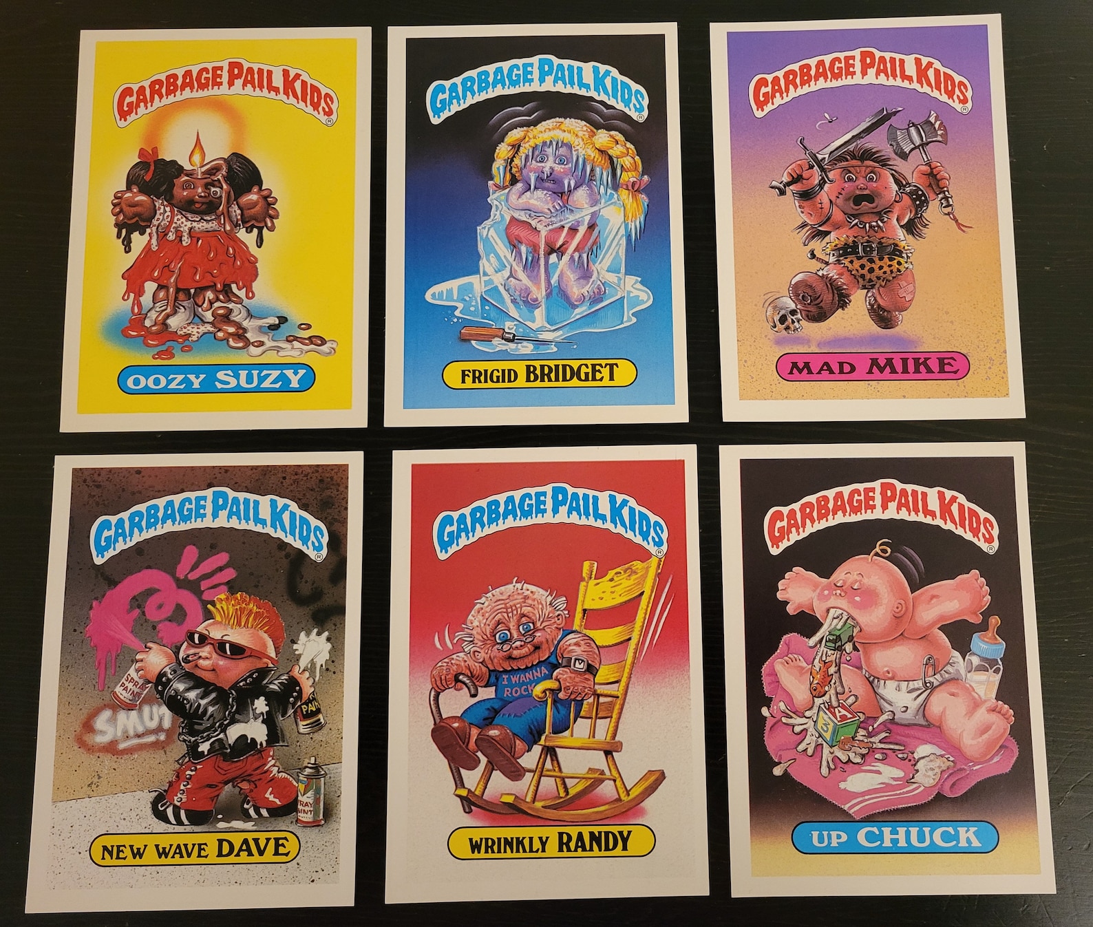 Garbage Pail Kids 1986 Giant Series Trading Cards Etsy